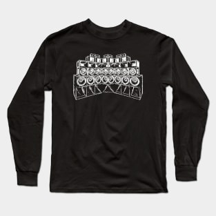 Kickbass Soundsystem Mixing DJ Long Sleeve T-Shirt